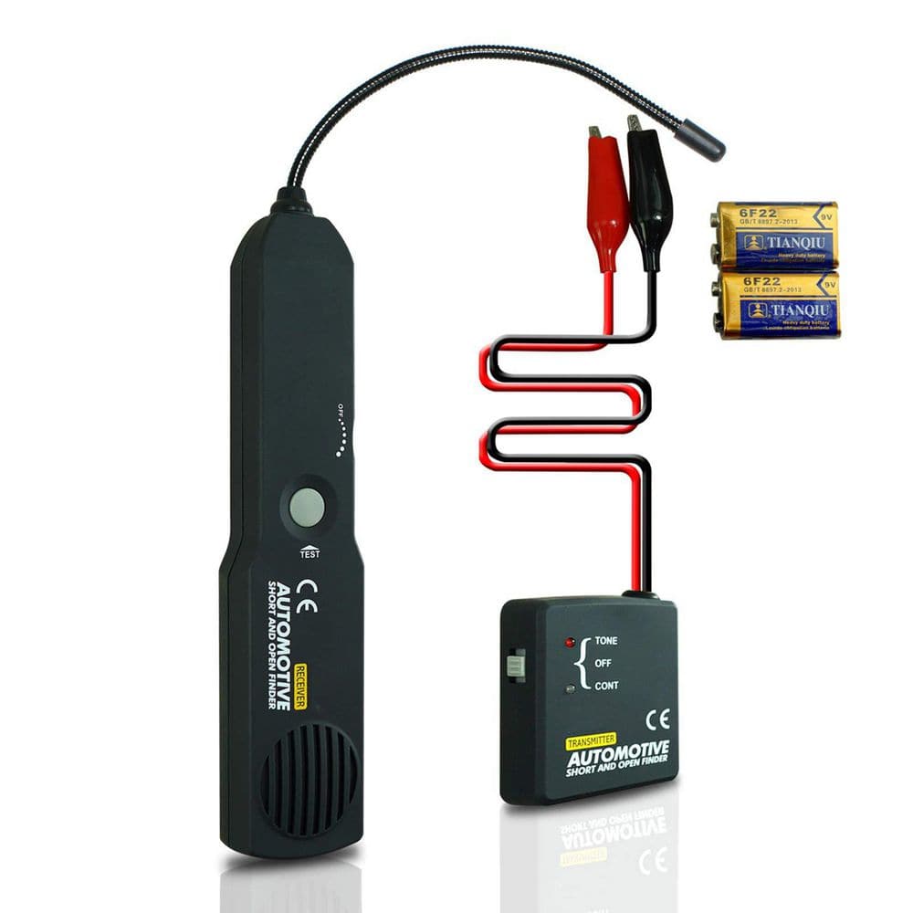 em 415 Pro Auto Circuit Tester 7 in. Flexible Probe DC 6-42-Volt Wire Break Locator Detector Tool